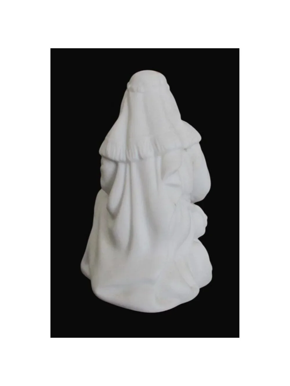 Vintage Avon Nativity Innkeeper Figurine: 1988 Porcelain Bisque, Original Box